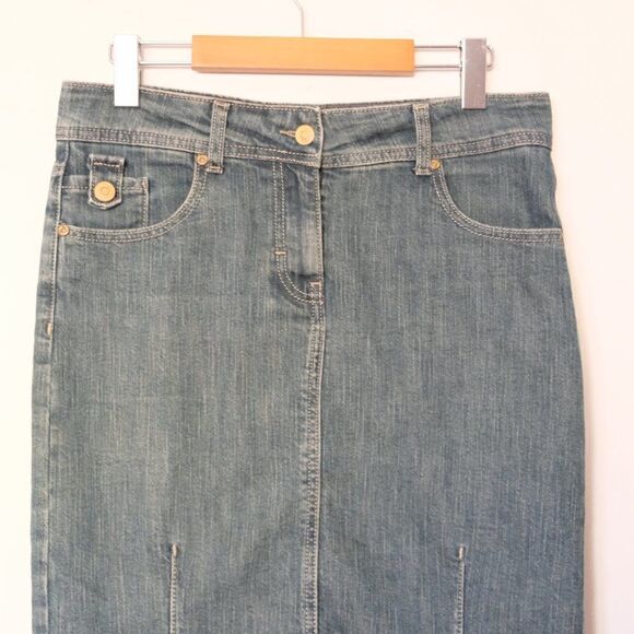 Jean Mini Skirt•Elit Jeans•EU Size 38•US Size 12 - Picture 4 of 8